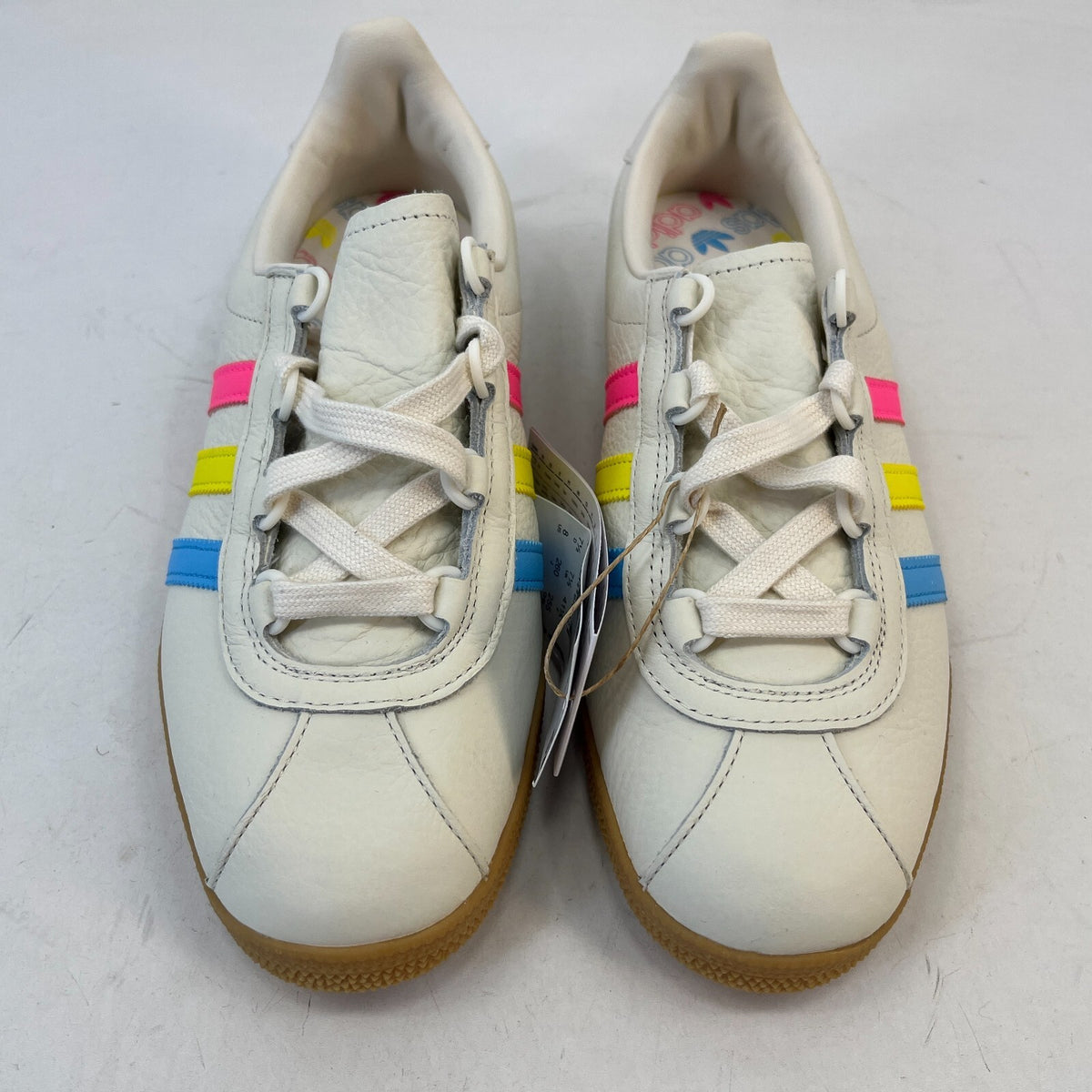 Adidas Trimm Star Men’s CMYK White Leather UK 7.5 - IH9550 - New in Box