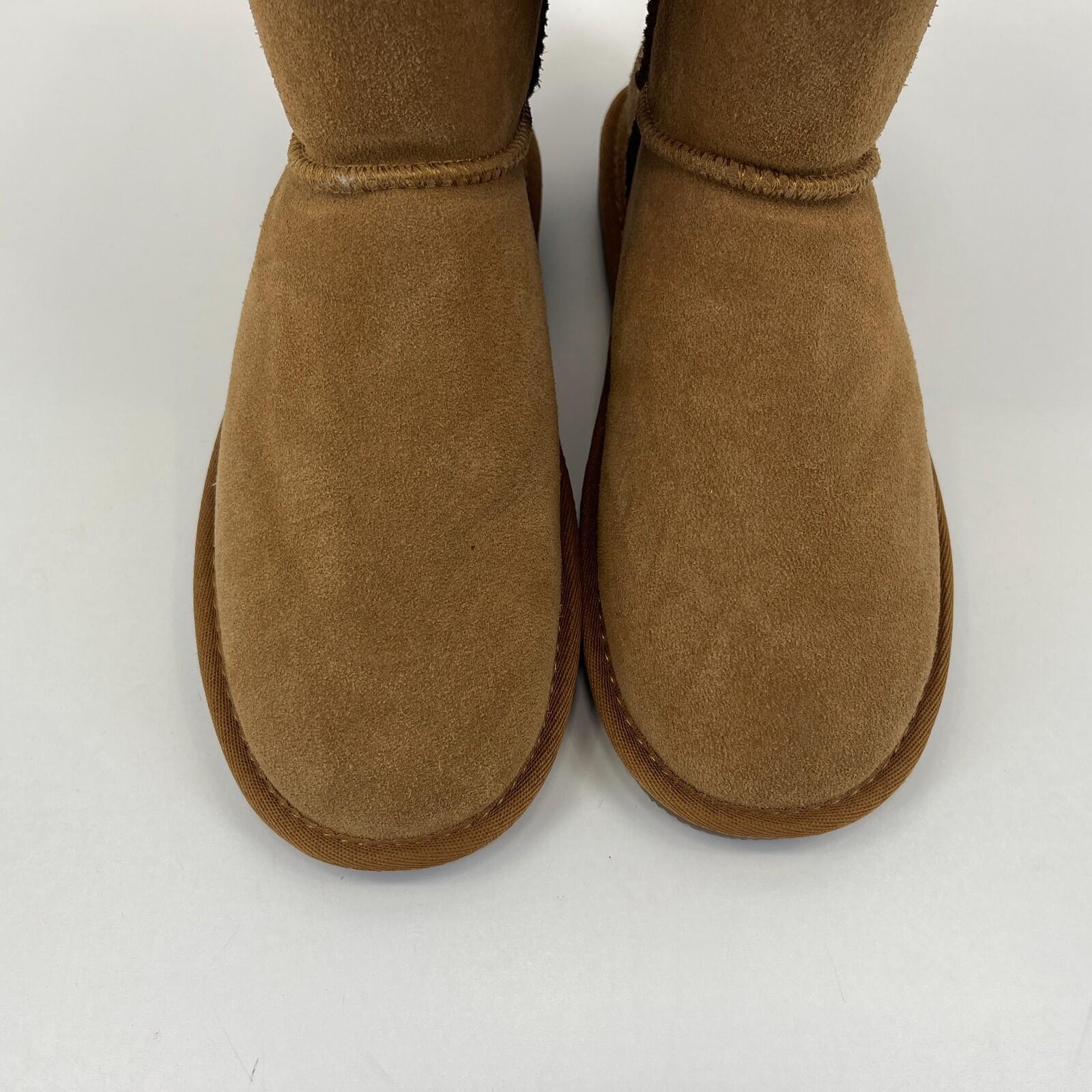 Gooce Beverly Womens Suede Ankle Boots Warm Faux Fur Lined size UK 8 / EU 41