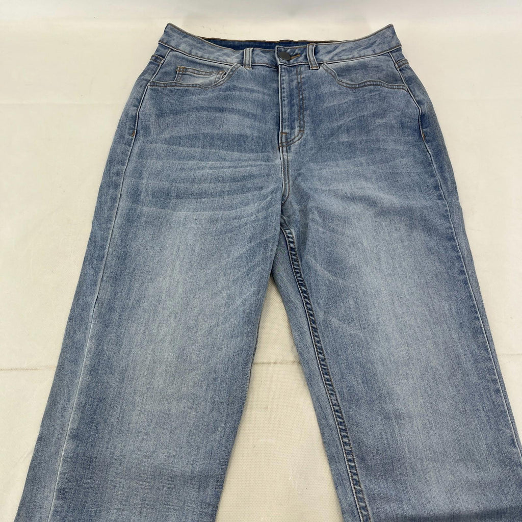 George Mid Blue Denim Jeans UK size 12 Taper Body Sculpt Stretch - NWOT