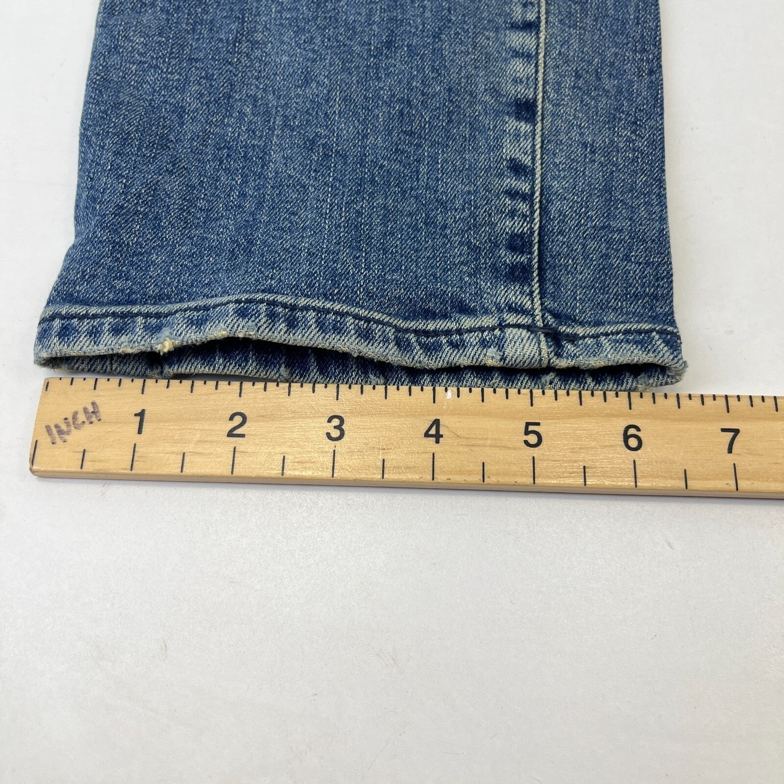 Mens SuperDry 04 Daman Straight Stretch Blue Jeans W31" L30"