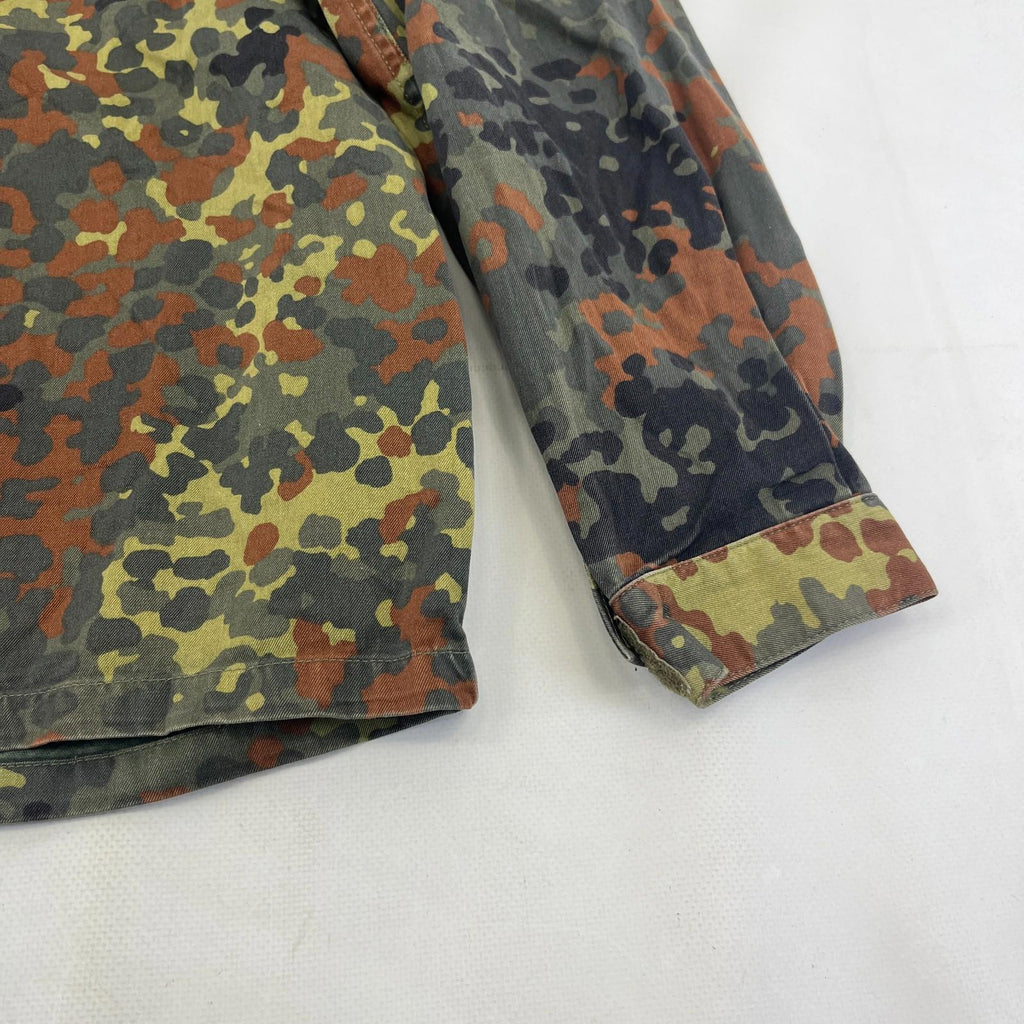 Vtg German Army Flecktarn Camouflage Summer Jacket Combat Green Gr.2