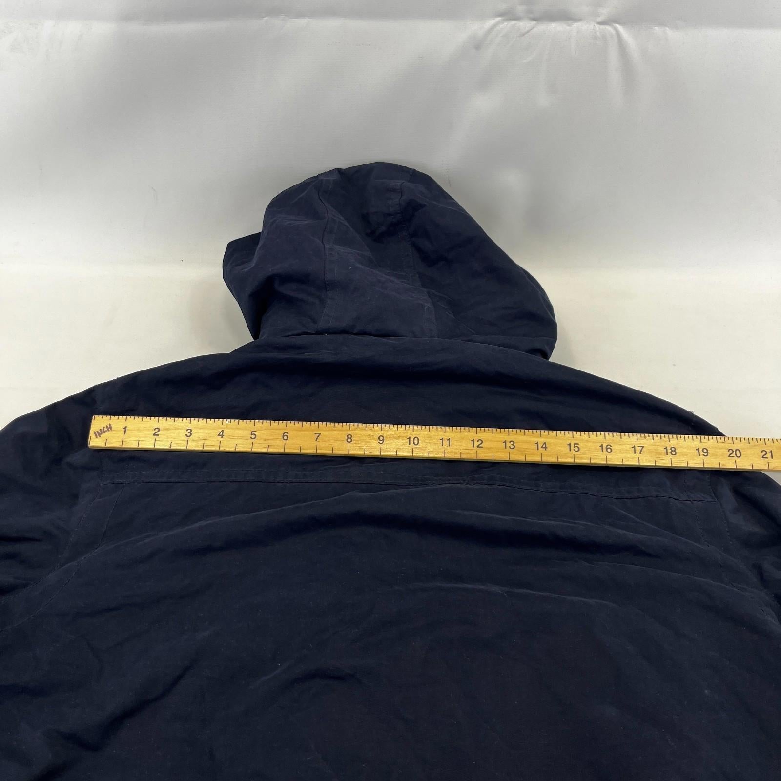 Superdry Microfibre  Windbomber Windbreaker Bomber Jacket size XL Navy Blue