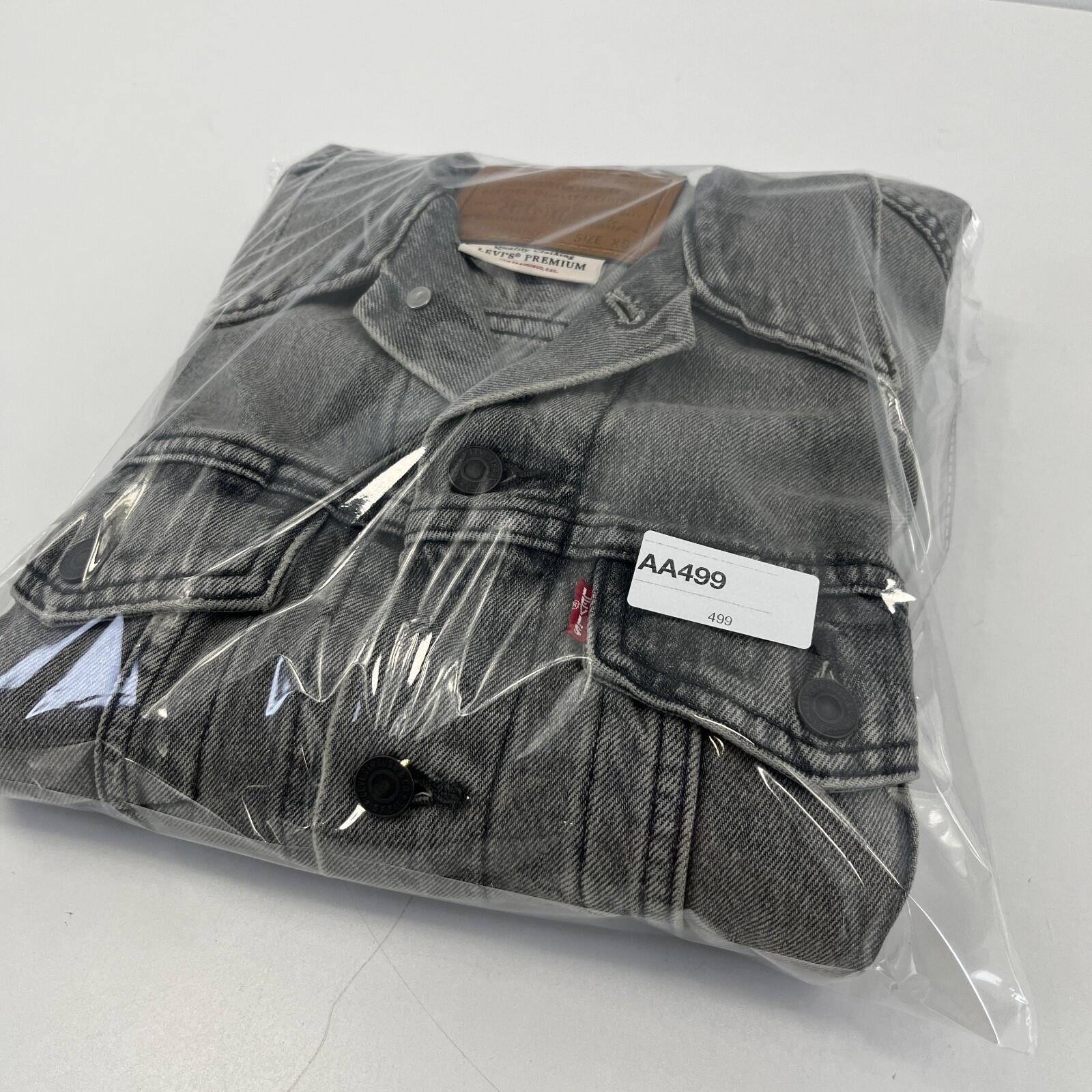 Levi’s Grey Denim Jacket size XS Levi Strauss - Superb Condition