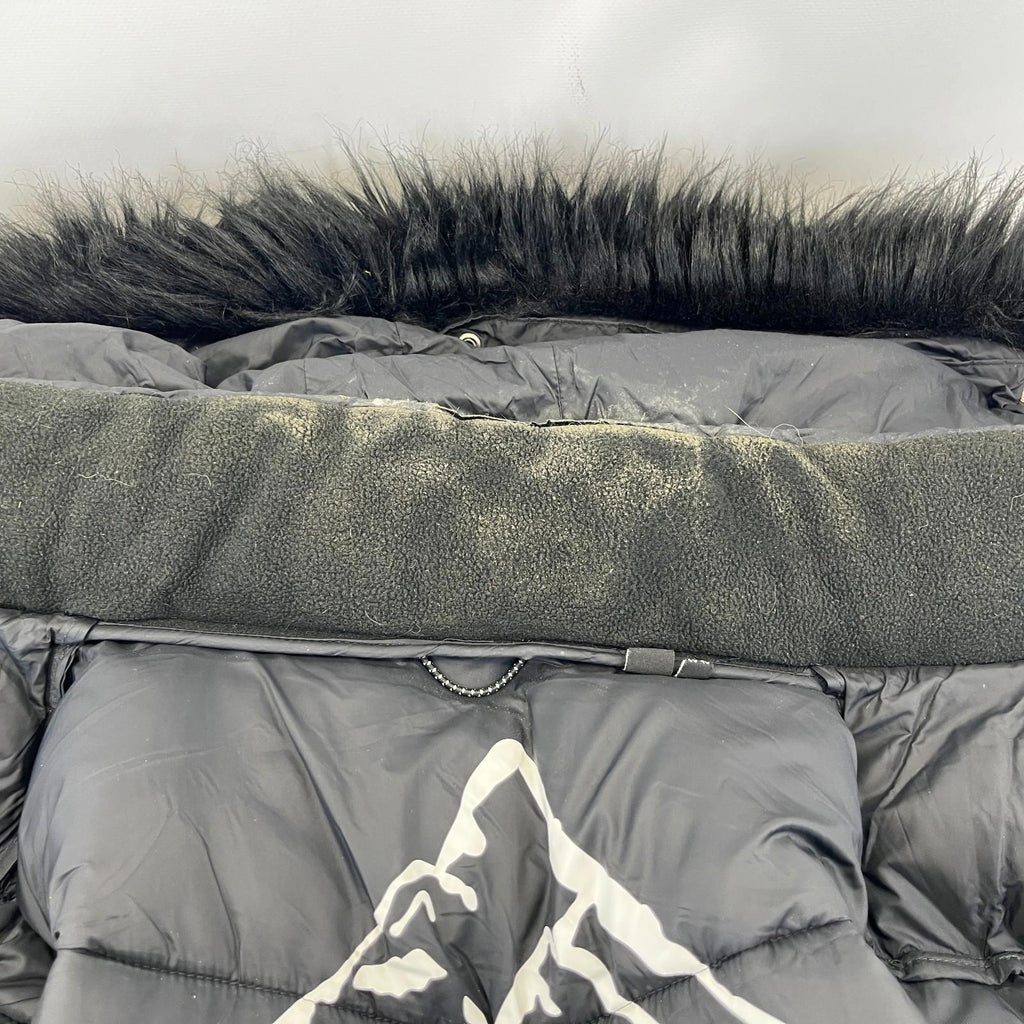 Superdry Original Fuji Puffer Jacket Women's Black Hooded UK size 18