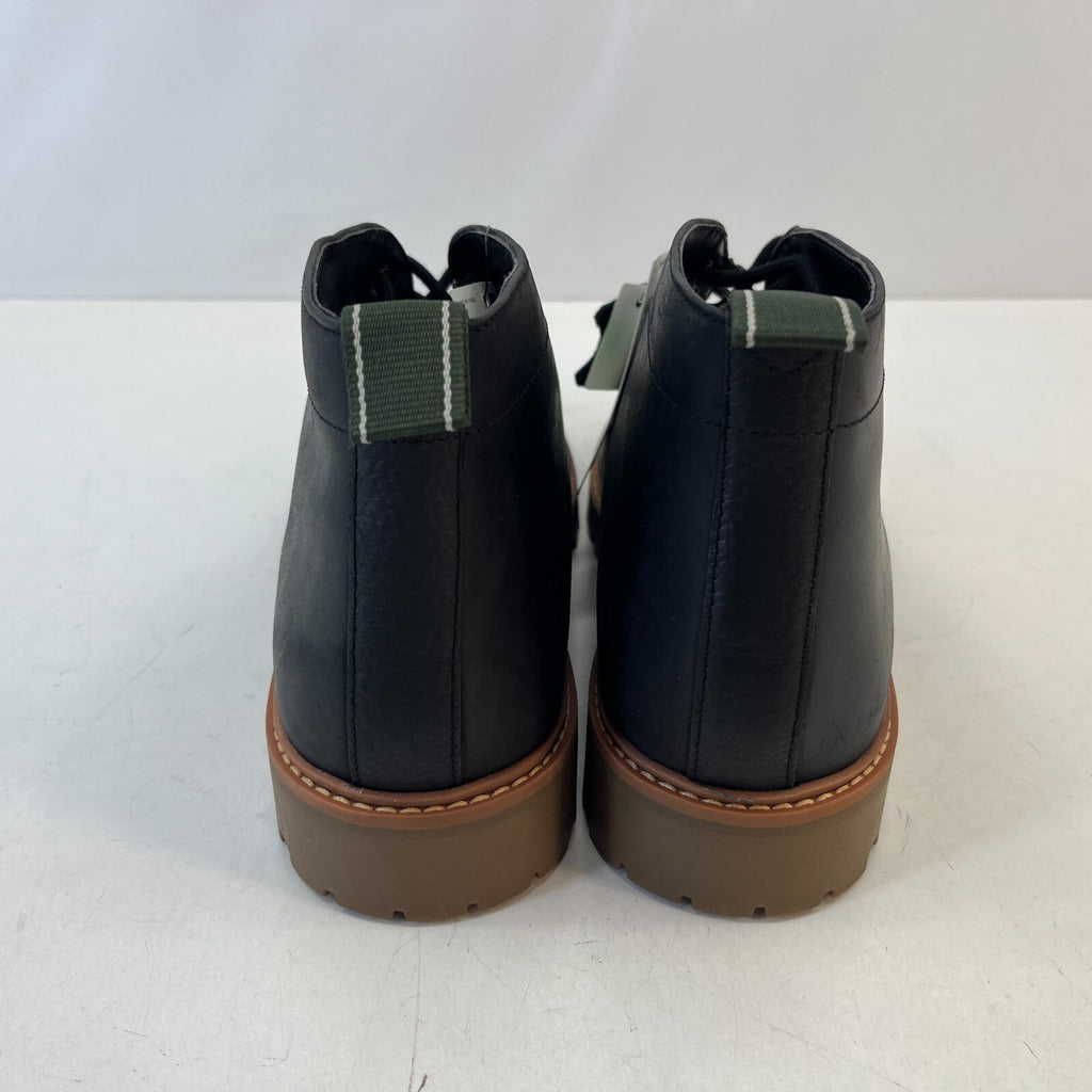 M&S Men's Leather Ankle Boots Charcoal Grey size UK 11 - EU 46