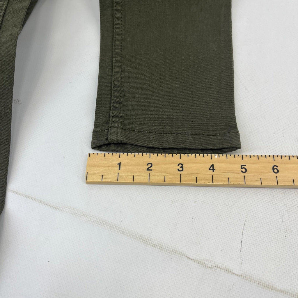 Marks & Spencer Khaki Green Super Skinny Jeans UK size 12S - NWOT