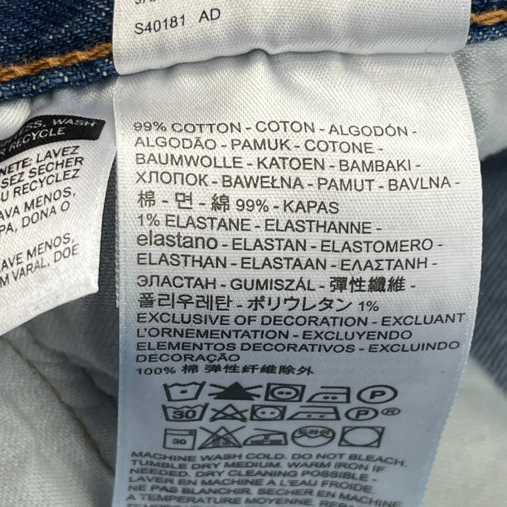 Authentic Men's Levi 501 Jeans - Straight Leg - Blue - W36" L32" - VGC