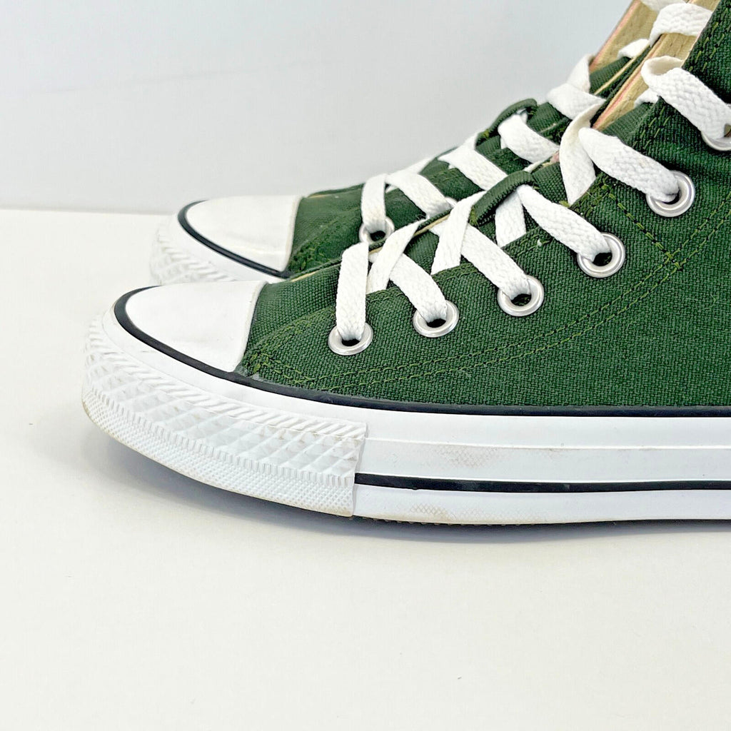 Converse All Star Chuck Taylor Double Layer Trainers Forest Green/Pink UK size 4