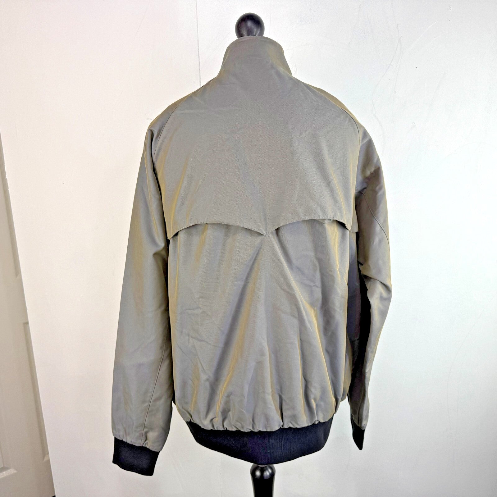 Ska & Soul Harrington Bomber Jacket Storm Grey Mens 3XL Reggae Skinhead Mod