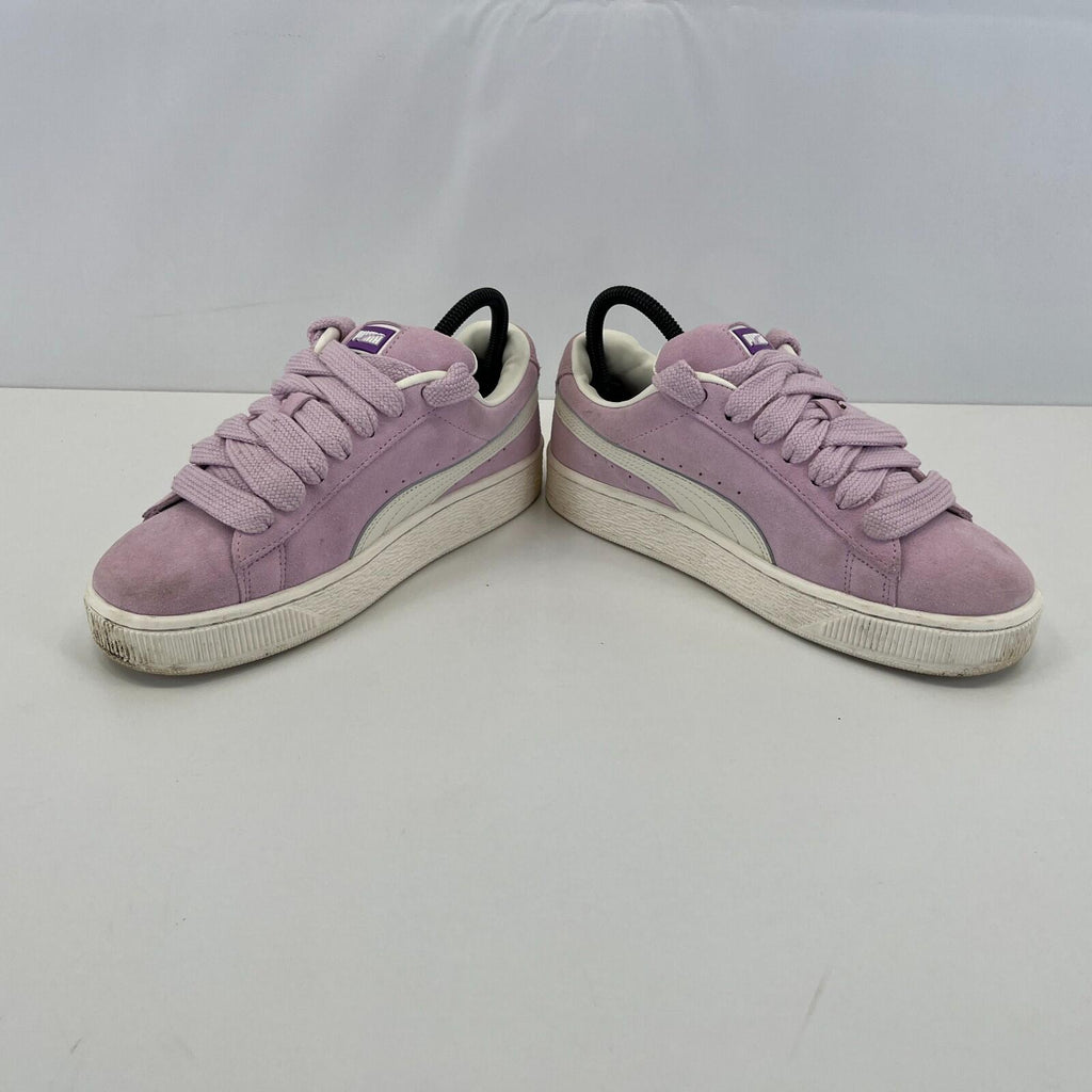 Puma Suede Leather XL with Wide Laces - Lilac Purple - UK size 5