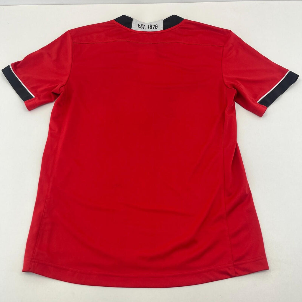 Saracens Rugby Union Castore Red Shirt Jersey Men’s size Small