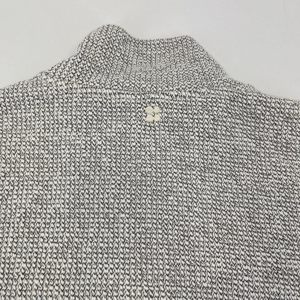 Sweaty Betty Restful Boucle Zip-Through Jacket Lily White size Small