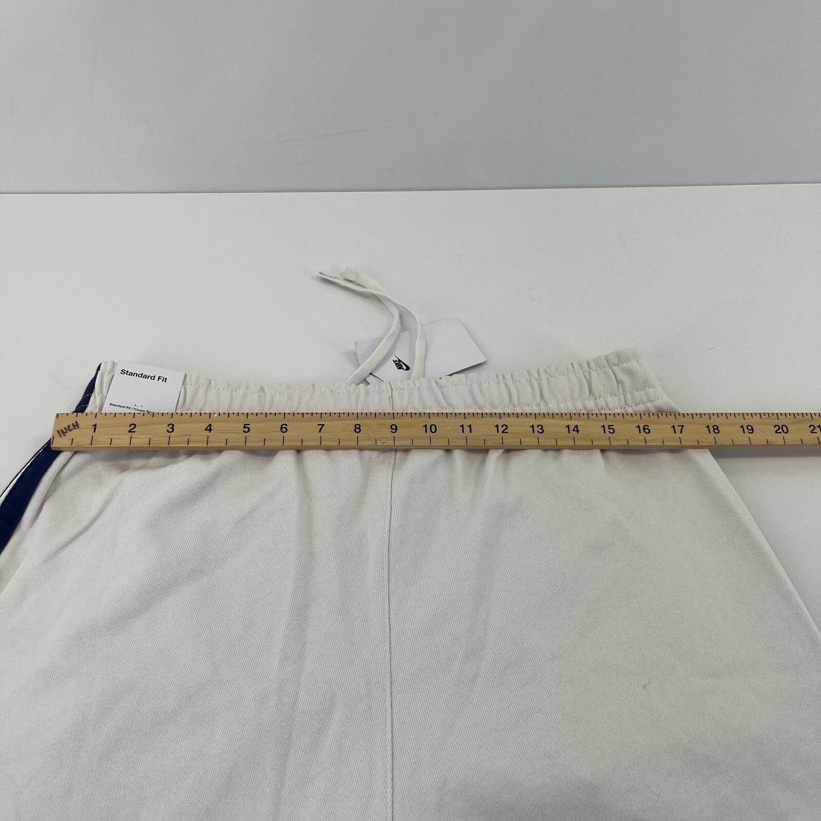 Nike Men's 100% Cotton Joggers Track Pants size Large in White