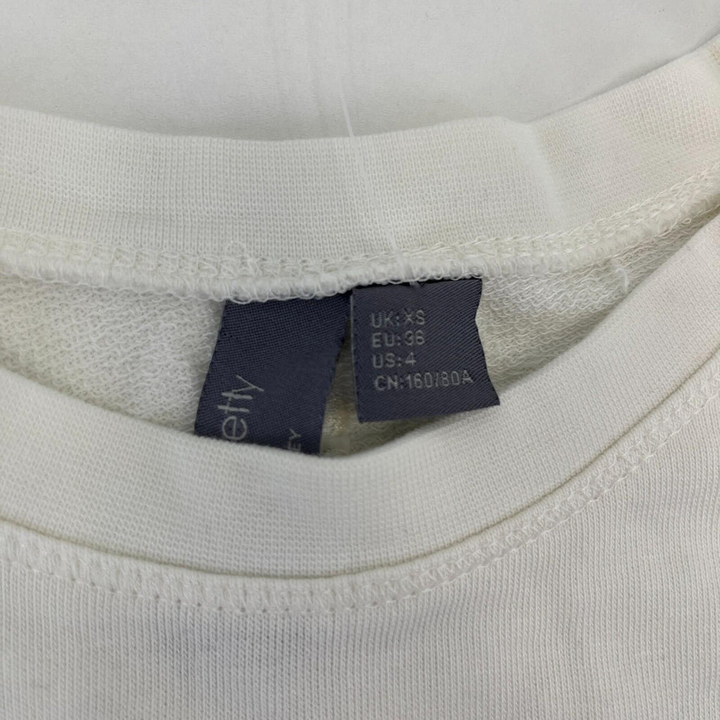 Sweaty Betty Women's After Class Short Sleeve Sweatshirt in White size XS - NWOT