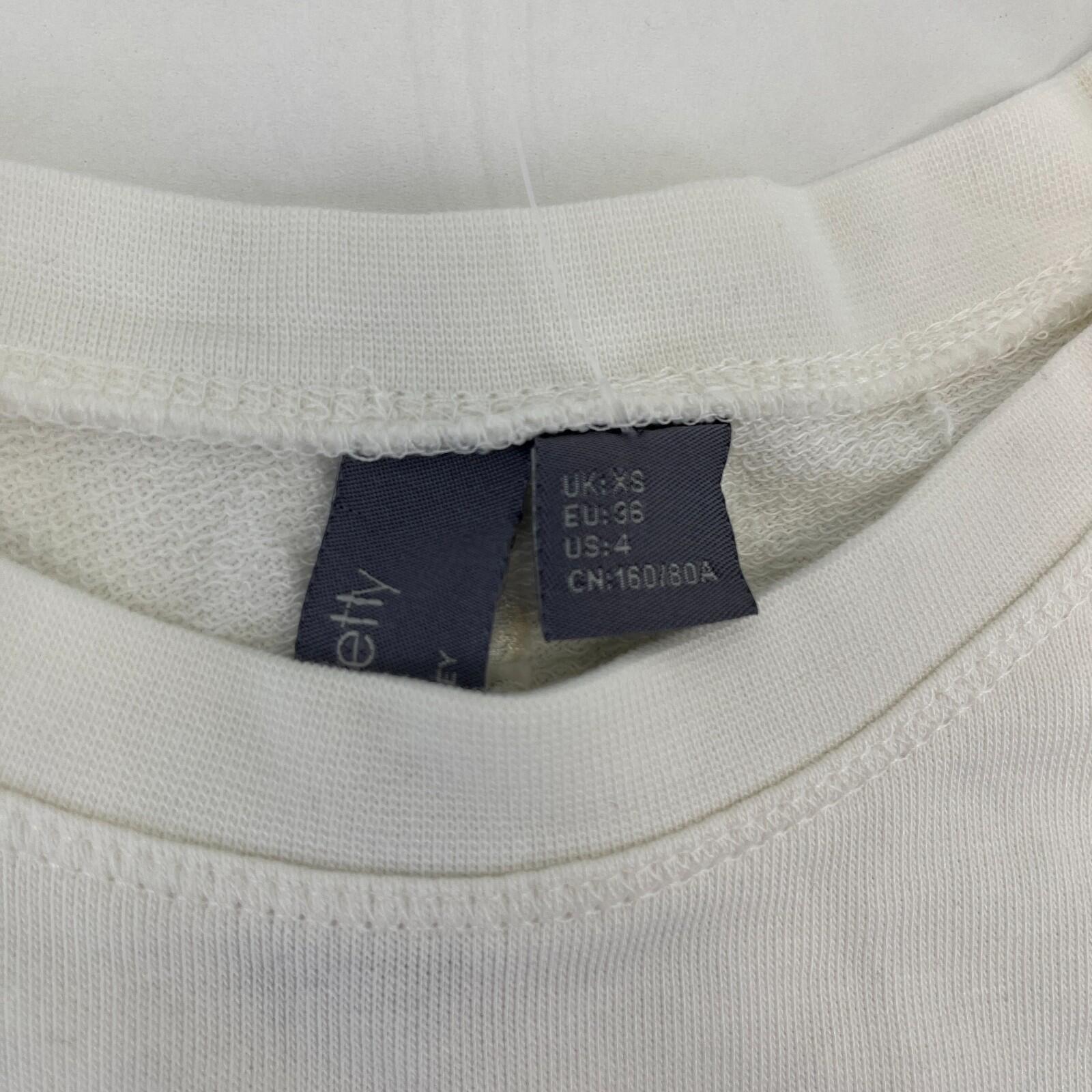 Sweaty Betty Women's After Class Short Sleeve Sweatshirt in White size XS - NWOT
