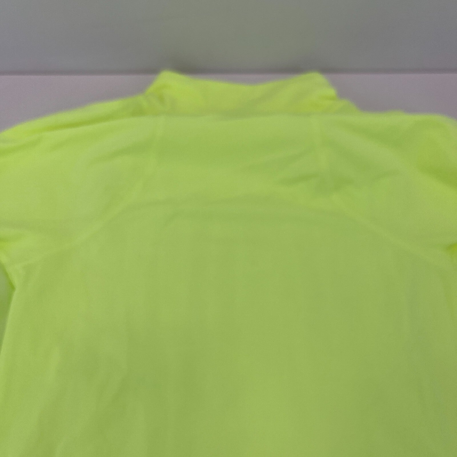 Lululemon Nulux Long Sleeve Tennis Dress Style LW1DQLS Fluoro Yellow UK size 10