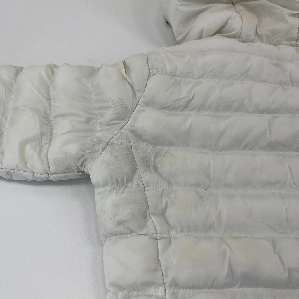 Bench White Quilted Puffer Jacket Women's size 12 (medium) Style Ludlow3