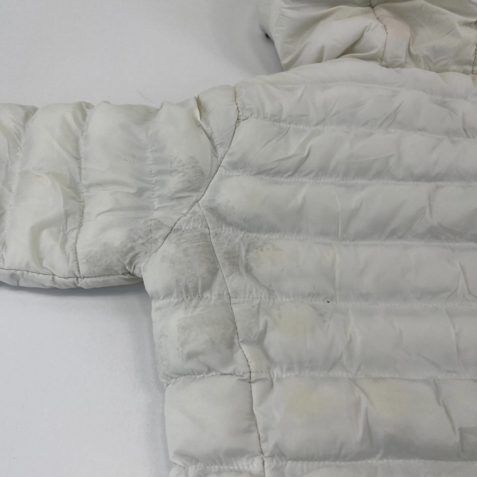 Bench White Quilted Puffer Jacket Women's size 12 (medium) Style Ludlow3