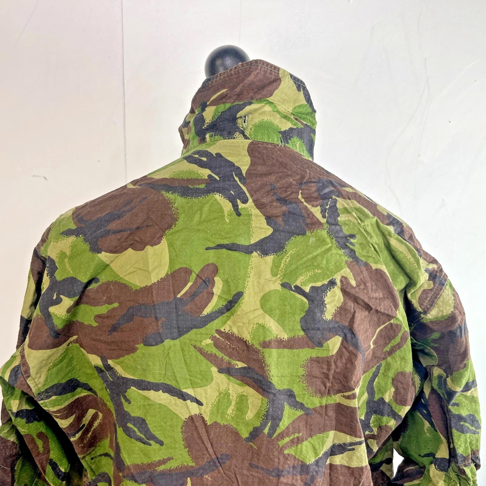 British Army Jacket DPM Woodland Camouflage Ripstop Field Coat Smock size 170/96