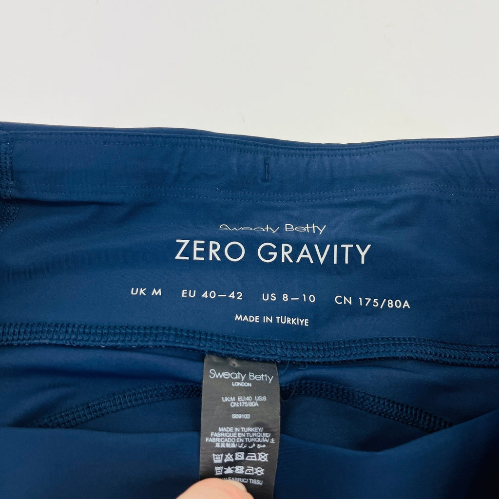 Sweaty Betty Zero Gravity Leggings size M - Full Length in Navy Blue