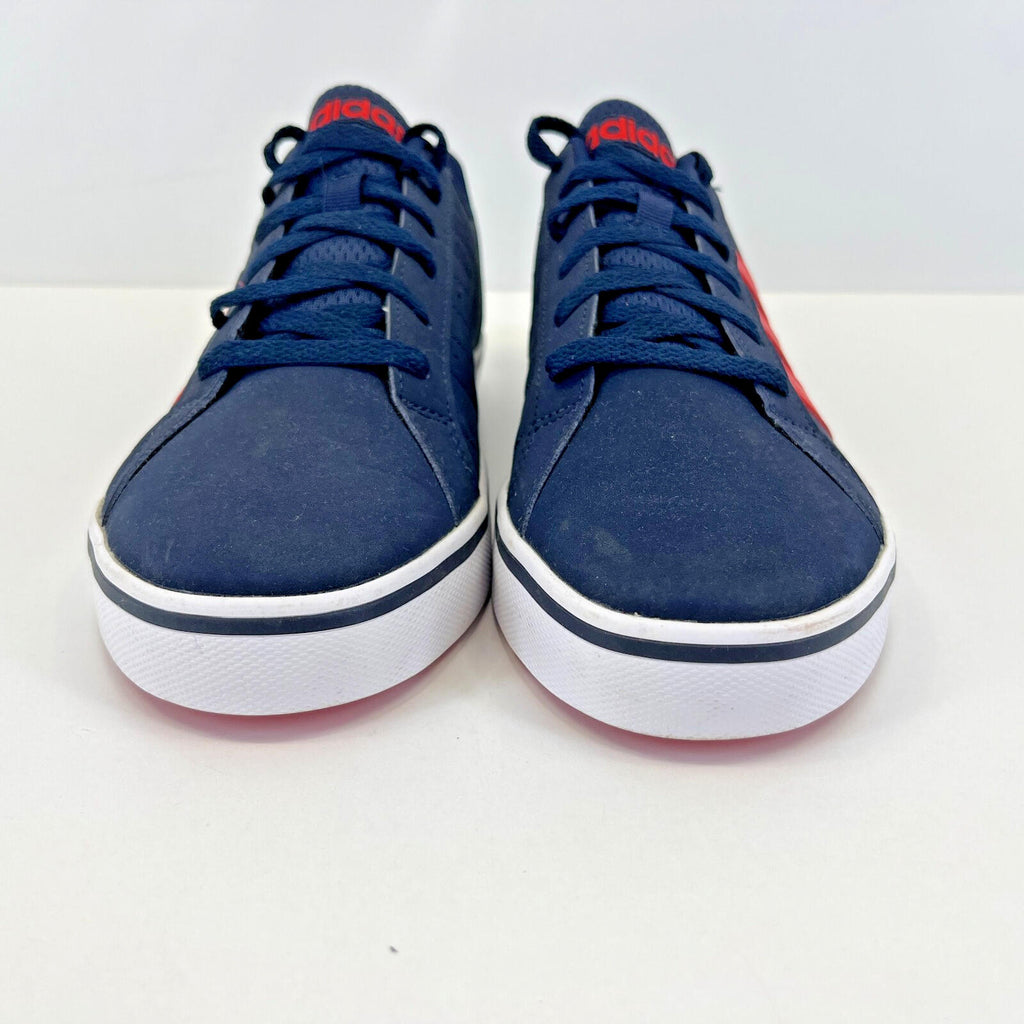 Adidas VS Pace Trainers Casual Shoes in Navy Blue & Red UK size 7 / EU 40 2/3