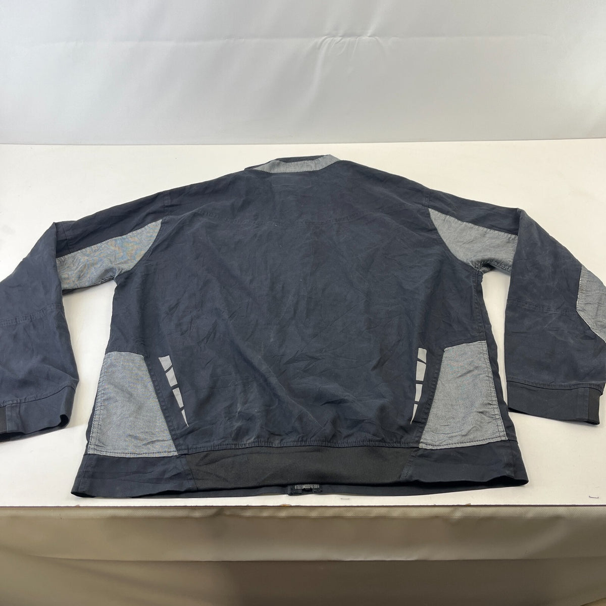 Official Mercedes Benz Factory Worker Chore Jacket Mens size 2XL Black