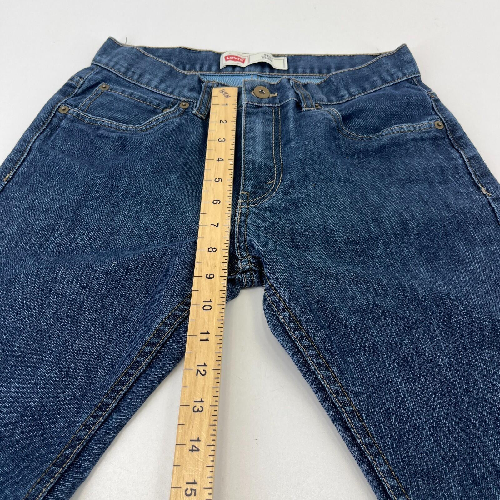 Levi’s 511 Slim Fit Jeans Women's W28" L28" Dark Blue Denim