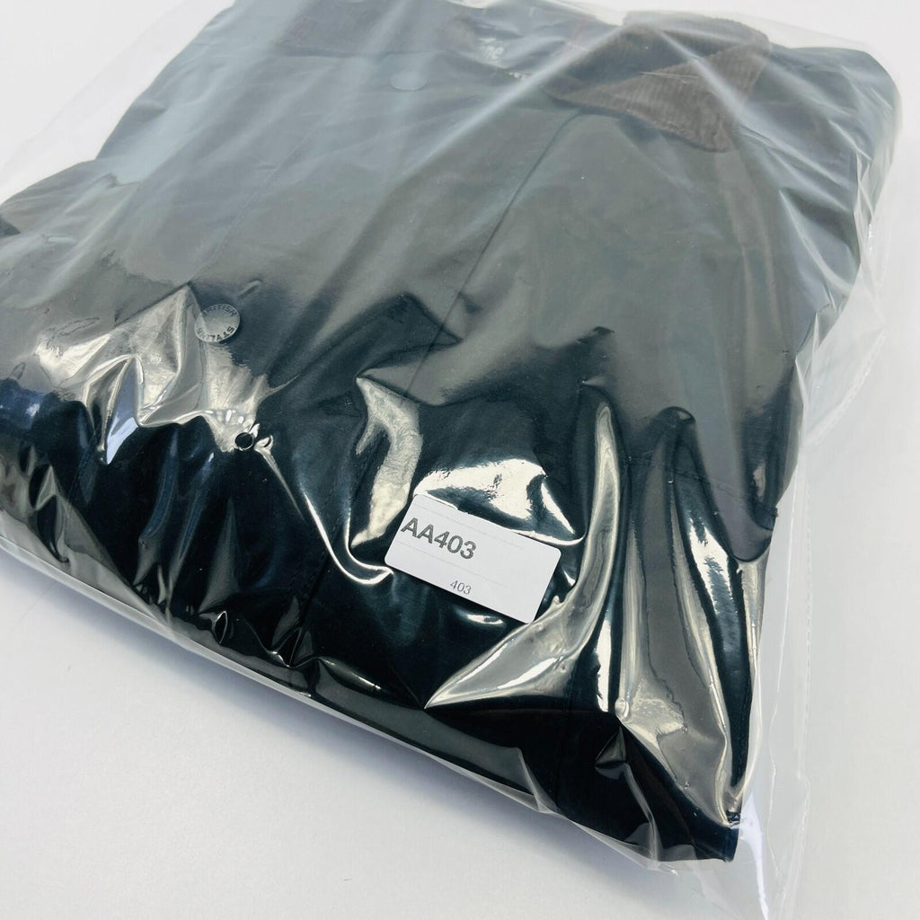 Crane Wax Jacket in Black Waxed Cotton size Large