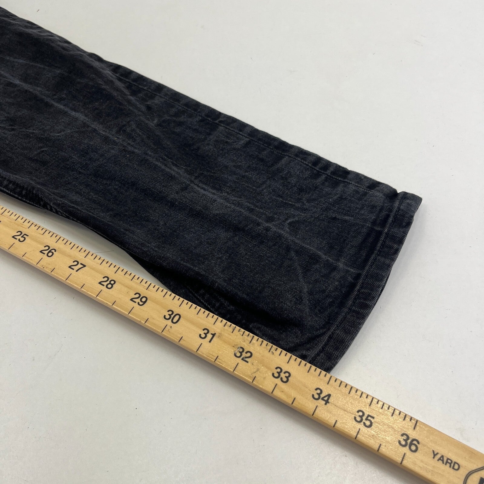 Tommy Hilfiger Scanton Jeans Mens W36" L34" Denim Slim Fit Stretch Black