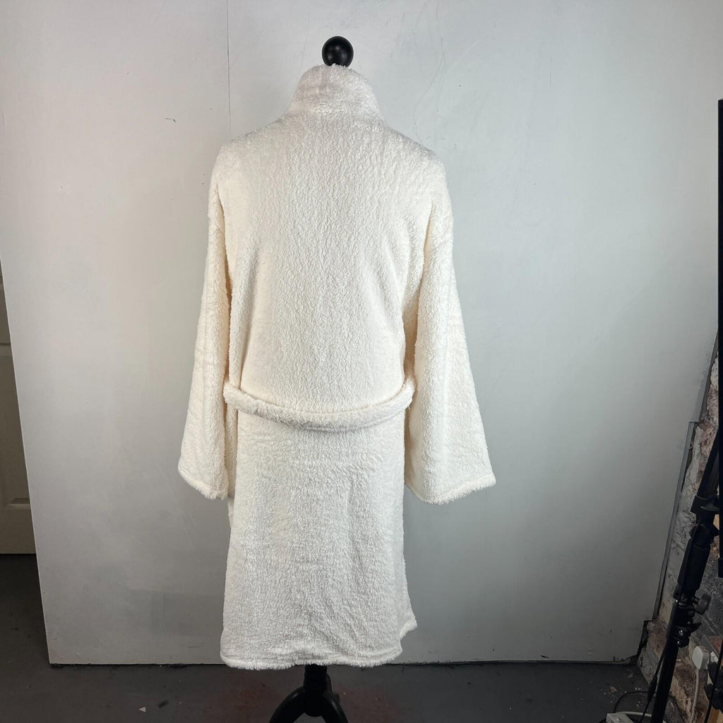 Exclusive Dua Lipa Dressing Gown in Cream White Adult size Large - New