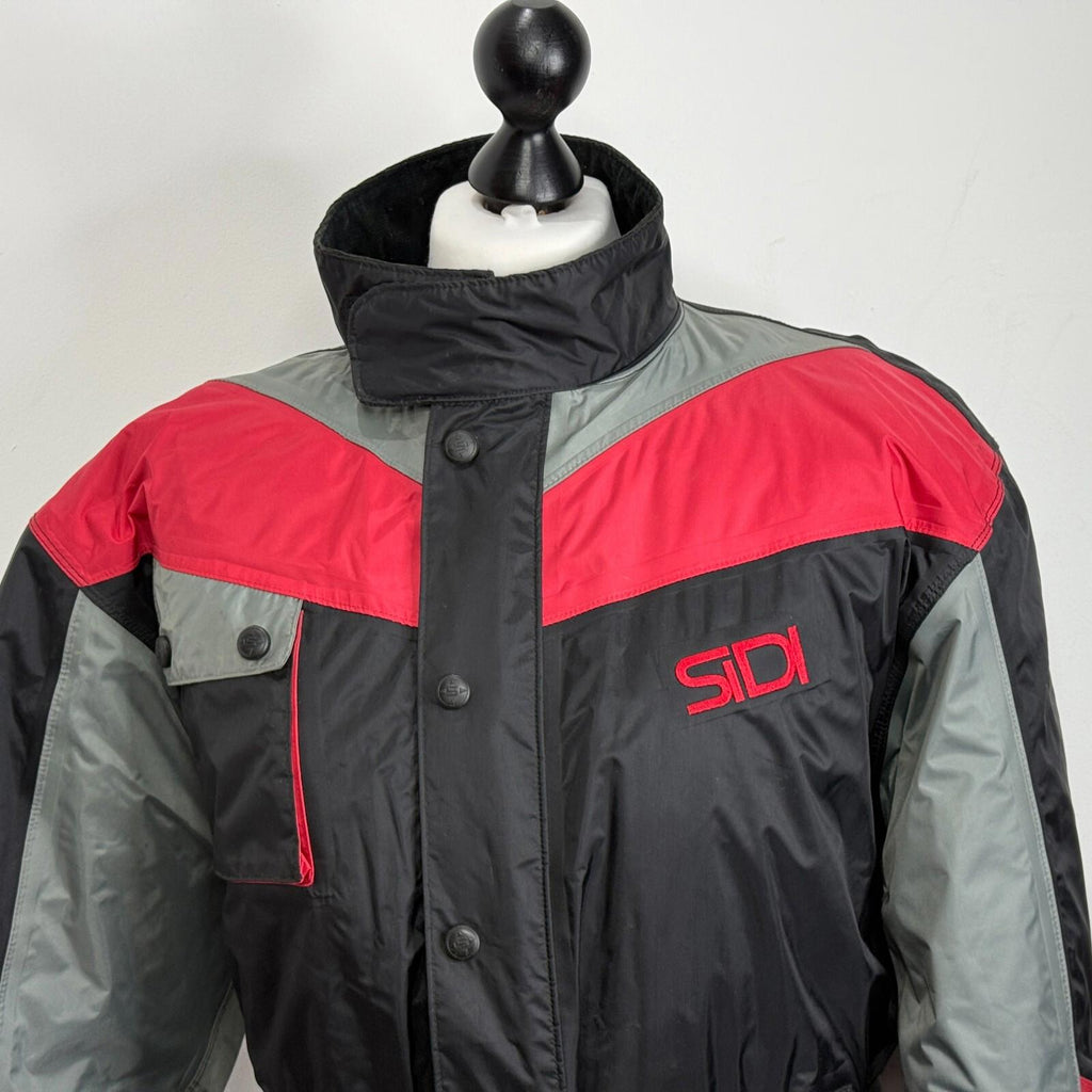Sidi Waterproof Motorcycle Scooter Jacket Black & Red UK size Small