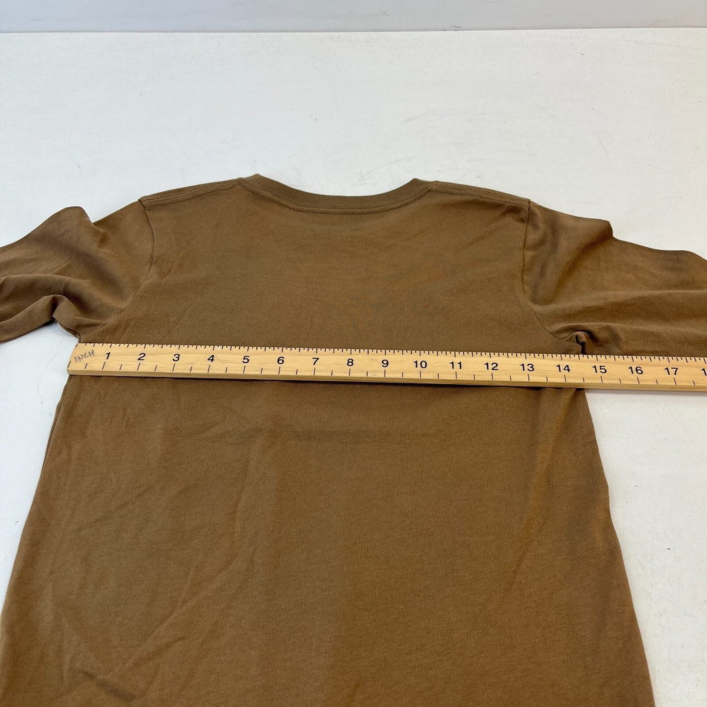 Carhartt Kids Khaki Brown Graphic Print Long Sleeve T-Shirt size 7 years - New