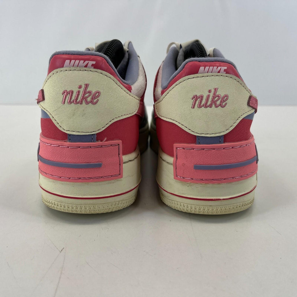 Nike Air Force 1 White Pink Purple Womens UK 8 Trainers AF1 DV7449-101