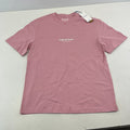 Jack & Jones Original Logo T-shirt Mens Crew Neck Print Cotton Tee Pink size M