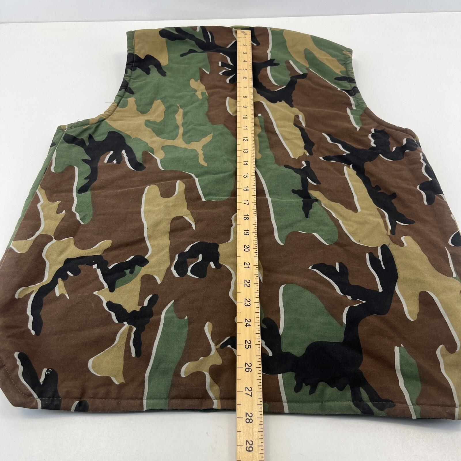 Black Arrow Men's Quilted Body Warmer Green Camo size Large