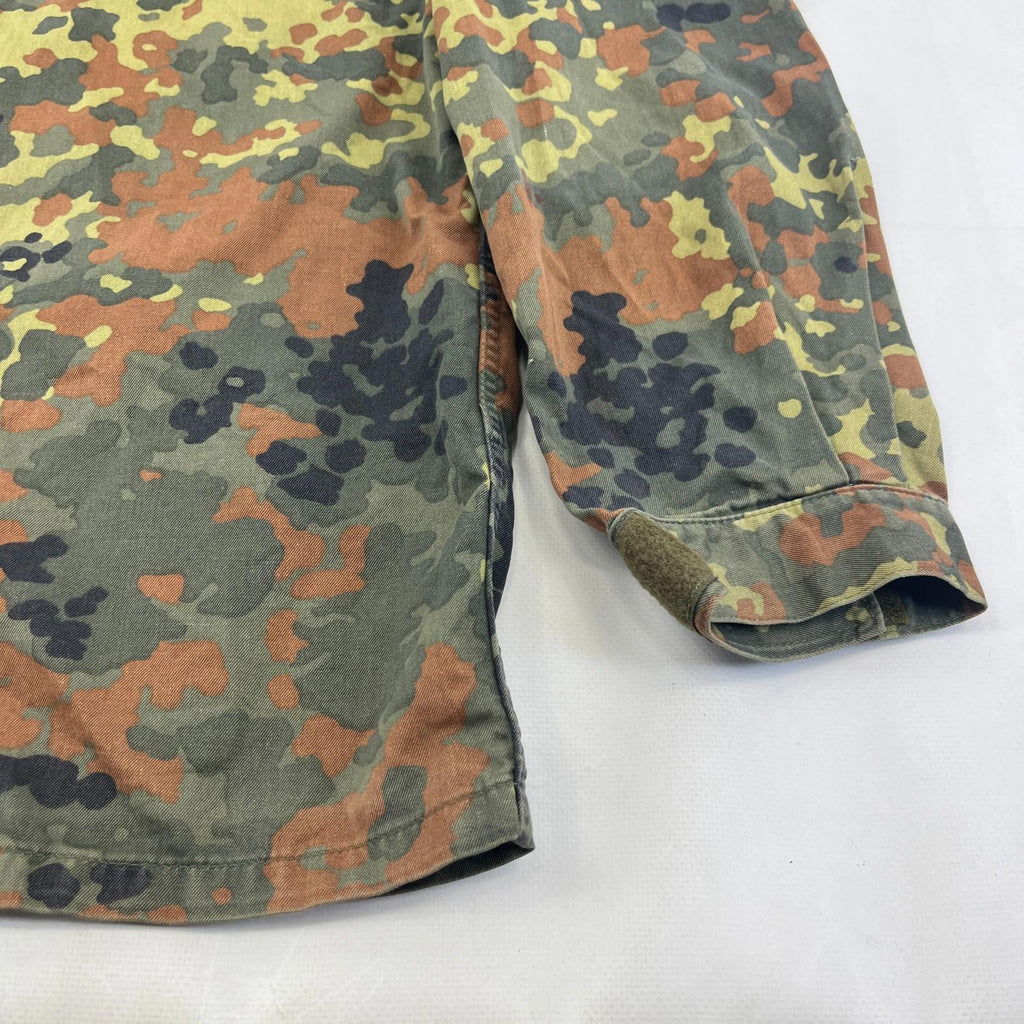 Genuine German Flecktarn Jacket Army Bundeswehr Lightweight Field Coat Gr.12