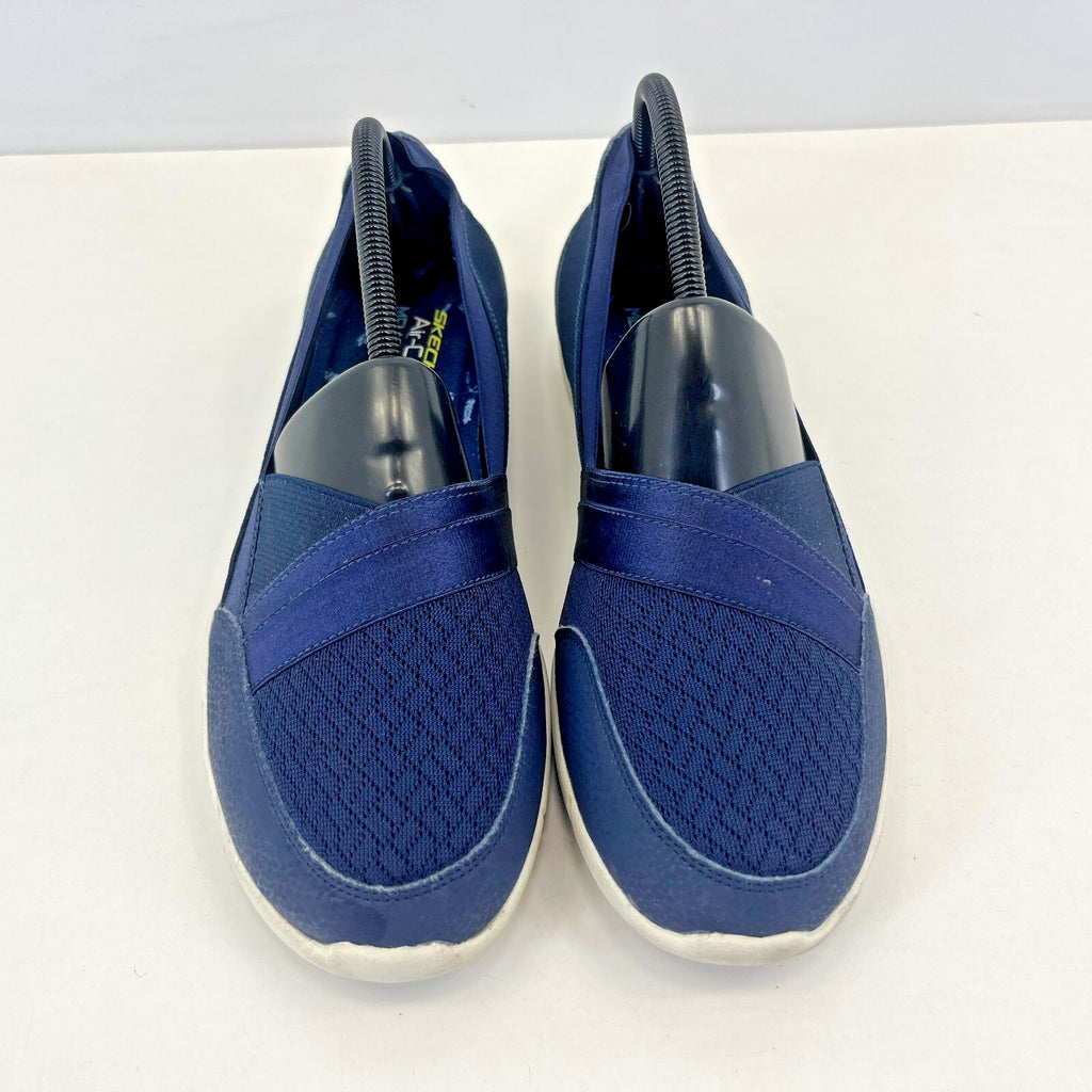 Skechers Women's Slip On Trainers Navy Blue size UK 7 EU 40