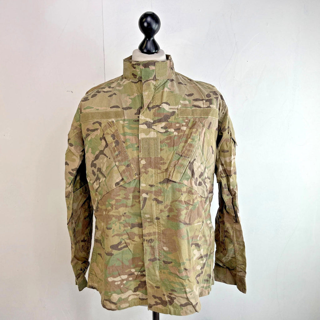 US Military OCP Scorpion Camouflage FRACU Combat Jacket size Medium Reg