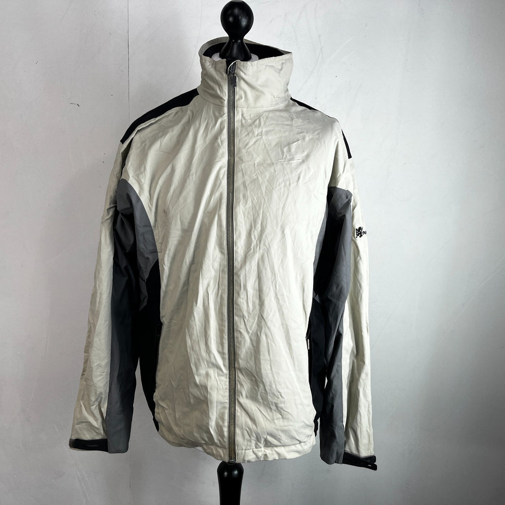 Pringle Aengus Full Zip Golf Jacket size XL Light Beige
