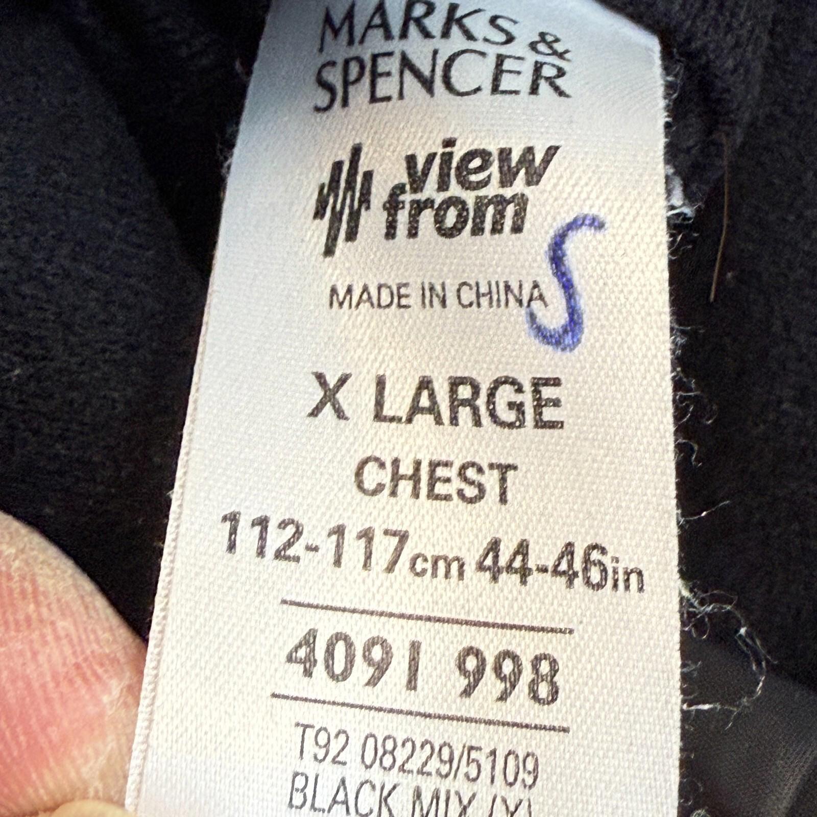 View From by M&S Ski Snowboarding Jacket in Black UK size XL
