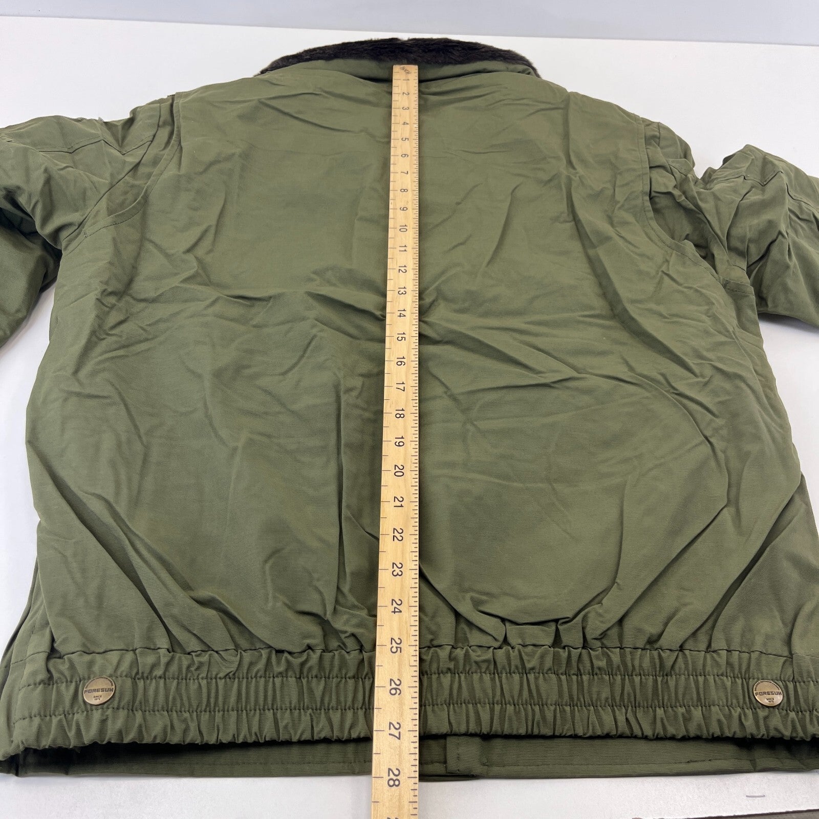 Foresun Professional Military Bomber Jacket w/ Liner & Faux Collar Shooting XL