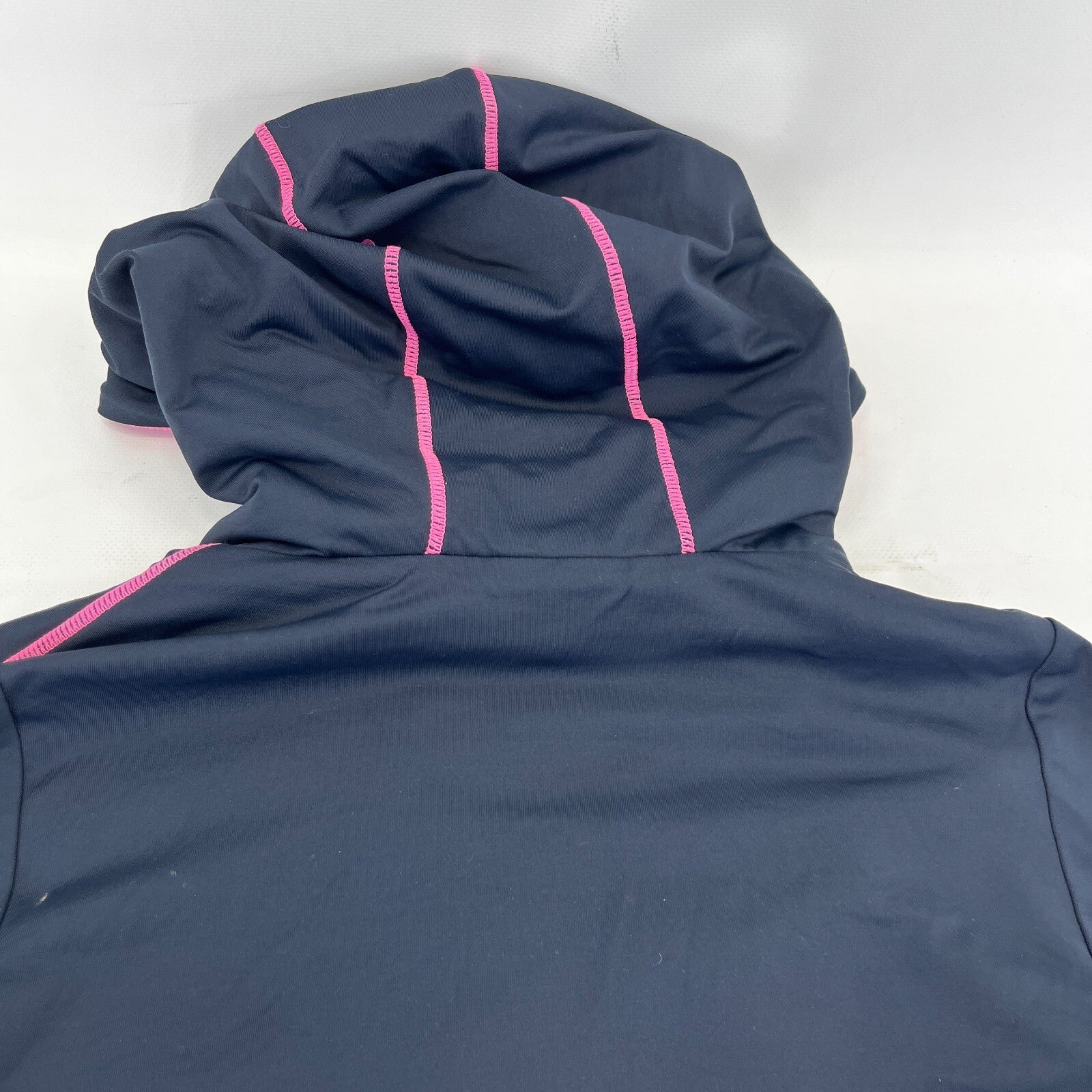 Superdry Tech Softshell Fleece Lined Jacket Black & Pink size M