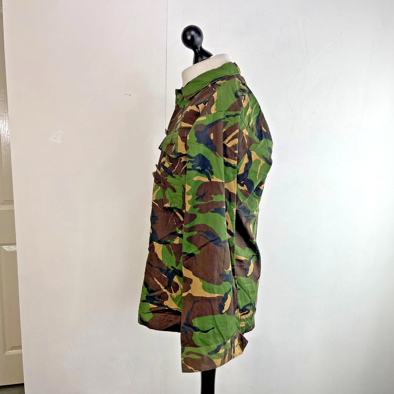 British Army 95 Pattern DPM Woodland Camo Combat Shirt size 180/104