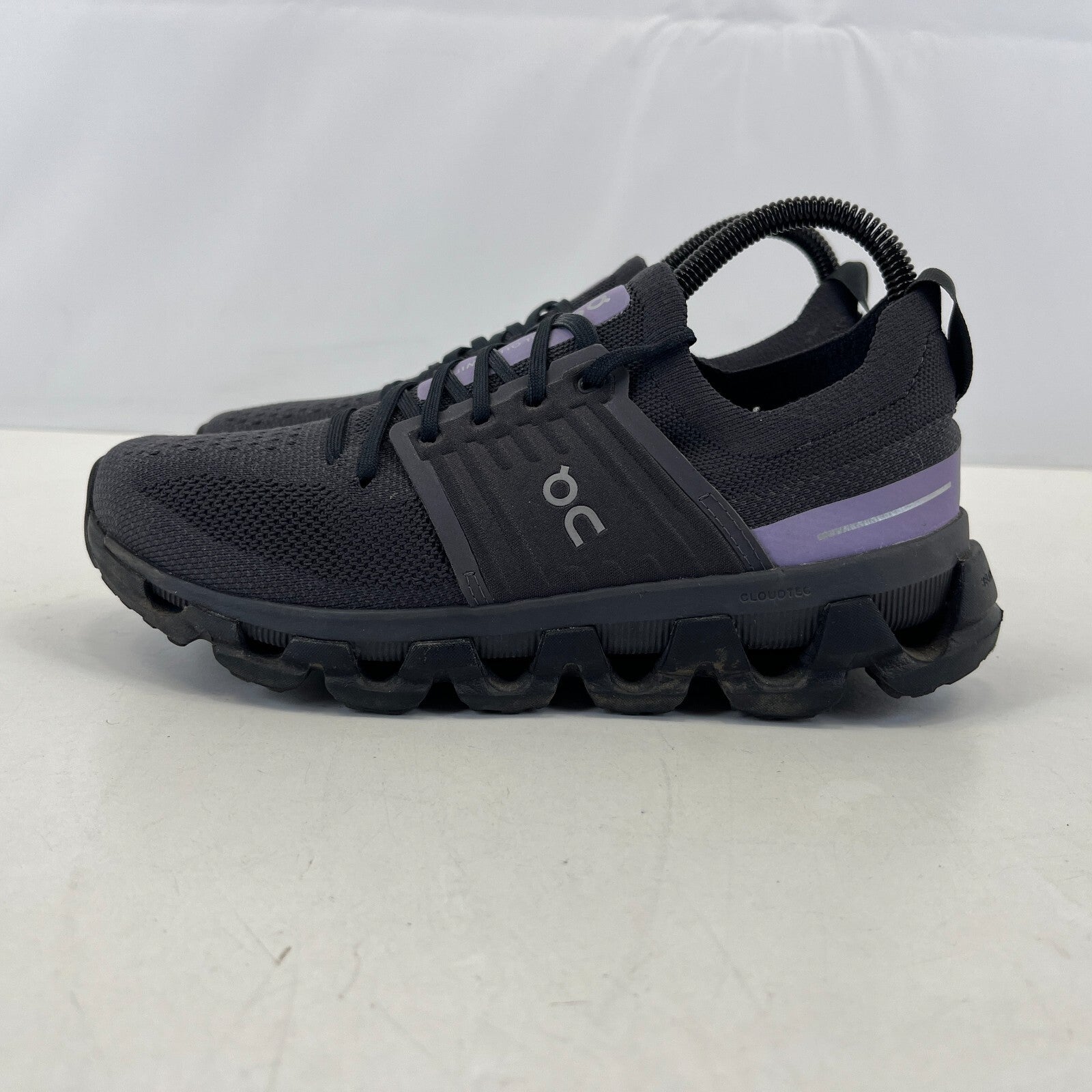 On Running Cloudswift Women’s Charcoal Black Running Trainers size UK 4.5