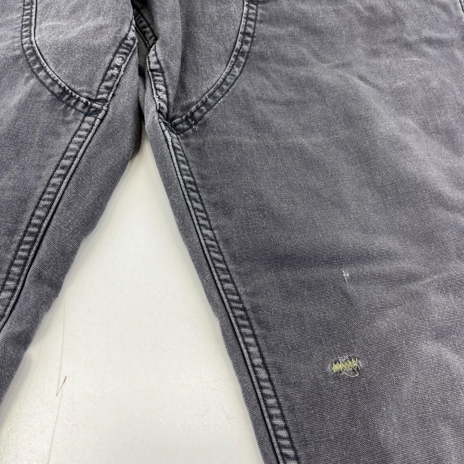 Carhartt Women’s Straight Stretch Workwear Jeans in Grey size 14 - Leg 30"