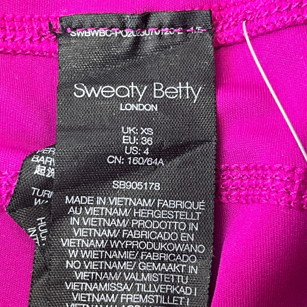 Sweaty Betty 7/8 Length Super Power Leggings in Pink size XS - See Details
