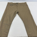 Hugo Boss Delaware Men's Jeans Slim Tapered W36" L32" Tan Brown Stretch
