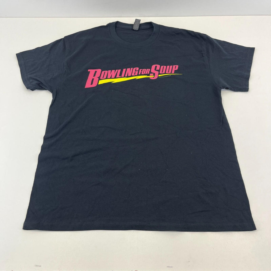 Bowling For Soup 2025 Tour T-Shirt Edinburgh Men's size Large Heavy Cotton