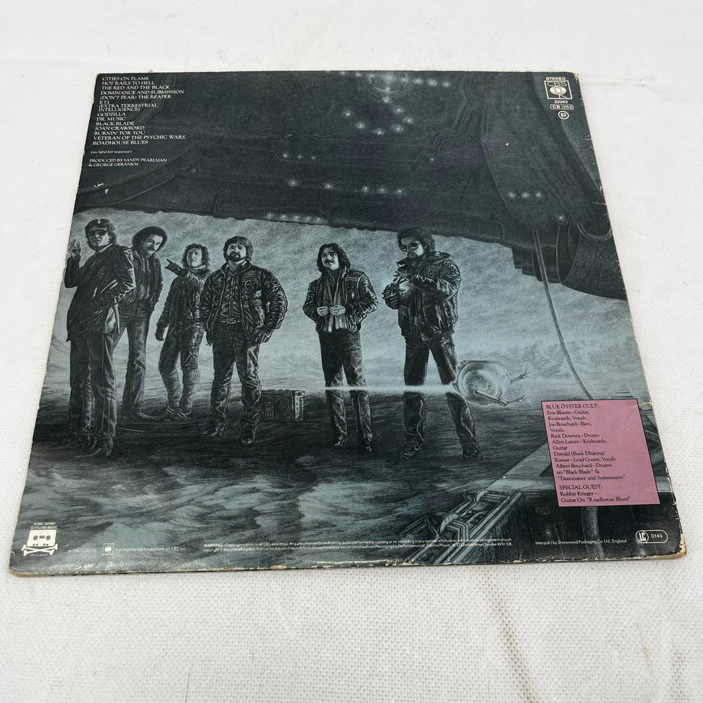 Blue Oyster Cult Extraterrestrial Live VG+/VG 2 x Vinyl Record Album CBS22203