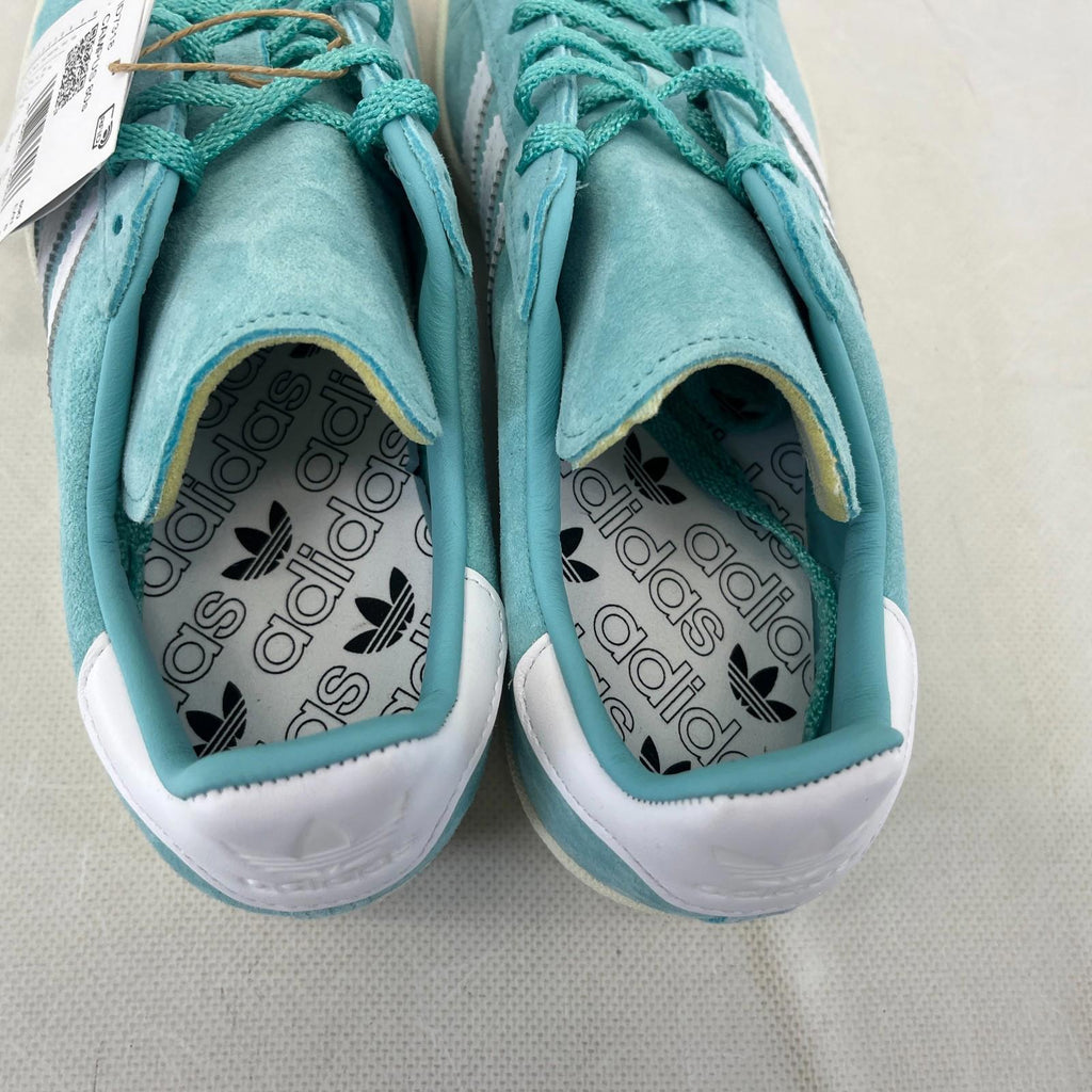 Adidas Campus 80s Light Aqua White Men's size UK 8 Terraces Casuals Shoes ID7318